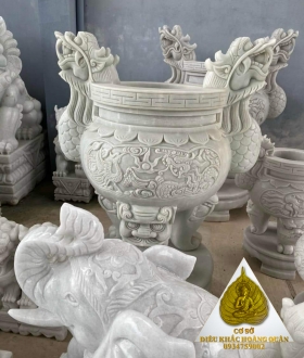 Lư Hương Bằng Đá -Hoàng Quân 08