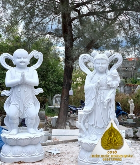 Tượng Tiên Đồng Ngọc Nữ 
