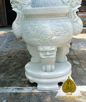Lư Hương Bằng Đá -Hoàng Quân 010