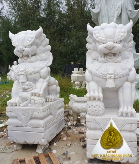 Tượng kỳ Lân .Bằng Đá