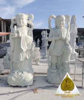Tượng Tiên Đồng Ngọc Nữ.Hoàng Quân 