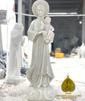 Tượng Đức Mẹ -Hoàng Quân 05