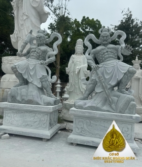 Tượng Tứ Đại Thiên Vương -Hoàng Quân 