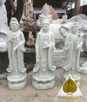 Tượng Tam Thánh -Hoàng Quân
